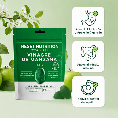 RESET ® Líbrate De La Hinchazón, Los Antojos Y Repará Tu Intestino