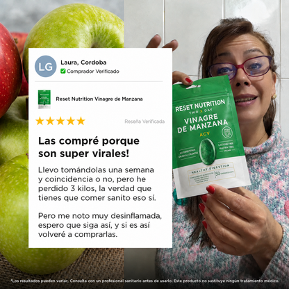 RESET ® Líbrate De La Hinchazón, Los Antojos Y Repará Tu Intestino